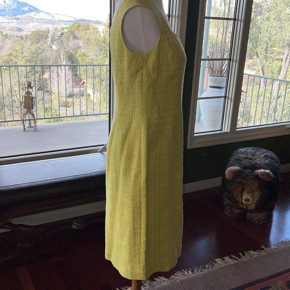 Coat & Matching Sheath Dress Vintage Ann Klein New York - Picture 5 of 15